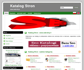 web-bit.pl: Katalog Stron WEB BIT
Moderowany seo katalog to profesjonalna reklama oraz promocja stron w internecie, zapewniamy szybką indeksację.