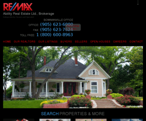 905-434-7777.com: Durham Real Estate - RE/MAX Ability Real Estate Ltd.
real estate homes and property for sale with RE/MAX Ability realtors selling houses, home properties, buying in Durham, Oshawa, Courtice.