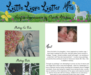 daniellebilodeau.com: Little Love Letter Arts
Fairytale Impressionism by Danielle Bilodeau