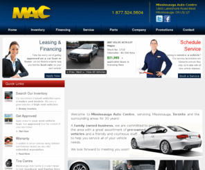 european-finecars.com: Mississauga Used Car Dealer and Service Centre | Mississauga Auto Centre
Welcome to Mississauga Auto Centre, home of Mississauga's best used car dealer. We offer quality used cars and trucks , car financing, and superior auto service.