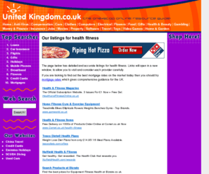health-fitness.co.uk: health fitness :: The United Kingdom's web directory
health fitness at UnitedKingdom.co.uk.  Top UK websites listed for health fitness.  We can help you find the best deals on health fitness by comparing prices.