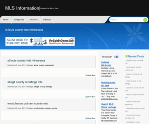 mls-info.info: MLS Information
Houses For Sale or Rent