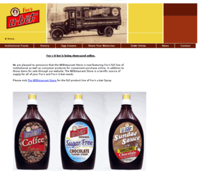 foxsubet.com: H. Fox & Co., Inc.
Home of the original Brooklyn treat - Fox's U-bet Chocolate & Flavored Syrups.