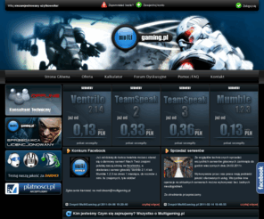 multigaming.pl: MultiGaming.pl - Tanie serwery Ventrilo 2.1.4, Ventrilo