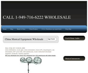 chinawholesale1.com: Musical Instrument Wholesale Distributors that Dropship in USA
Musical Instruments Wholesale Dropshippers in The USA are better than China Wholesale music and Electronics, Audio-Video China Musical Equipment Manufacturers Distributors To Trade