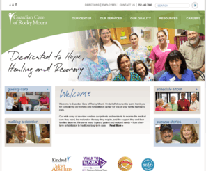 gcrockymount.com: Rocky Mount - Kindred Healthcare - Home
Kindred Healthcare