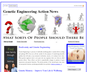 gean.info: Genetic Engineering Action News
gean.info