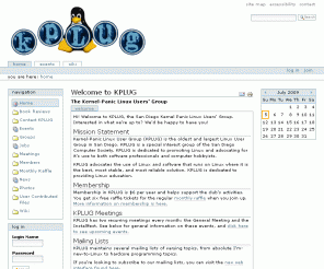 kernel-panic.org: 
        Welcome to KPLUG
        —
        
    
The Kernel-Panic Linux Users' Group
