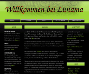 lunama.eu: Willkommen auf Lunama.eu
Bilder von Luca-Noah, IT, Fachinformatiker Systemintegration