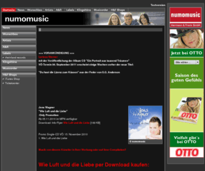 numomusic.com: 
Plattenfirma / Label alle Musik-Genre