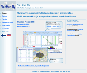 planman.fi: PlanMan Oy kotisivut
PlanMan Oy kotisivut