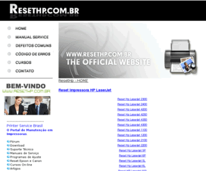 resethp.com.br: Reset Hp - Resetando Impressoras HP
Reset Impressoras HP