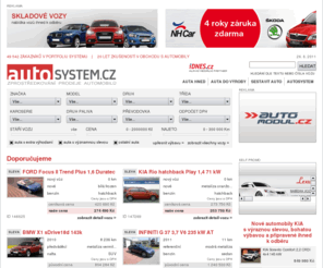 autosystem.biz: AUTOSYSTEM.CZ - zprostředkování prodeje automobilů - jednička v ČR
Prodej automobilů online