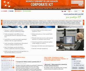 corporateict.cz: Hlavní téma: Nevlastníme - pronajímáme si - software, platforma a infrastruktura jako služba (SaaS, PaaS, IaaS)
CORPORATE ICT - o ICT z ekonomického pohledu