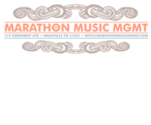 marathonmusicmgmt.com: MMM
The online home for Marathon Music Mgmt. Roster includes 3 Doors Down, 7dayBinge, Sara Jean Kelley, and The Campaign 1984