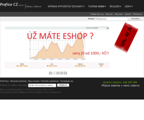 profico.net: Správa počítačů, správa sítí - Profico CZ, s.r.o.
Správa počítačů, správa sítí, administrace, příjezd zdarma v rámci Liberce.
