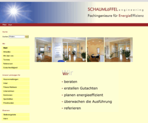 schaumloeffel.de: Start
Schaumlöffel engineering - Fachingenieure für EnergieEffizienz