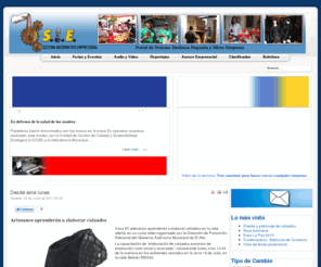 sie.com.bo: Sistema Informativo Empresarial
SIE.COM.BO las noticias del ambito empresarial boliviano.
Todo sobre las PYME, MYPE y Empresas en general.