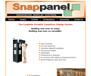 snappanel.com: Snap Panel Company - Tradeshow Exhibits & Display Systems
Snap Panel Company: Displays, Display Boards, Trade Show Booths, Trade Show Display