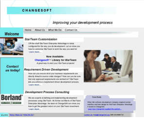 changesoft.org: ChangeSoft - Improving your Development Process
Improving software development processes with StarTeam