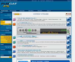flatcast.com: FLATCAST - Streamingportal für Webradios
flatcast.com ... you will find 1000s of streams. Here you can listen  music...chat...meet friends and broadcast your music!