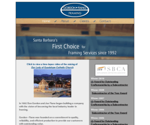 gordonfiano.com: Gordon  Fiano
Santa Barbara's premier framing contractor for commercial and residential projects of all sizes. (805) 898-0293