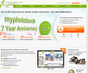 myphotobook.co.uk: Photo album - photo - images - calendar - print | myphotobook.co.uk
Create your personal photo book, calendar, canvas, poster or Alu Dibond with the help of myphotoboook free online software.