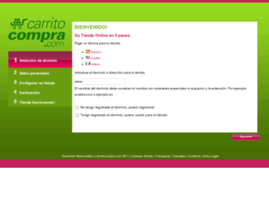 carritocompra.com: CarritoCompra.com - Tu tienda online en 5 minutos
webshop, tienda online, carrito compra