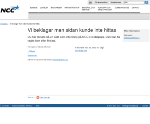gyllenstjarna.com: Vi beklagar men sidan kunde inte hittas - NCC
Hittar ej sida