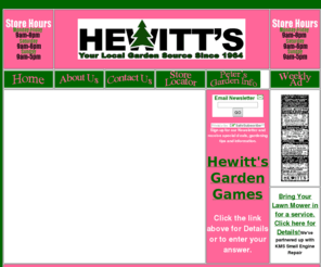 hewitts.com: Hewitt's Garden Centers Home
Hewitt's Garden Centers. Serving New Yorks Capital District since 1964. Home of the Lifetime Nursery Guarantee. 