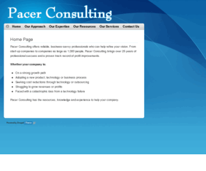 pacerconsulting.com: Pacer Consulting |
