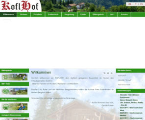 koflhof.com: Willkommen
Koflhof | Urlaub auf dem Hof in Suedtirol | Vacanze sul maso in Alto Adige