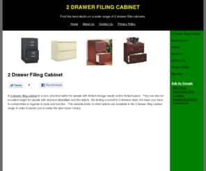 2drawerfilingcabinet.org: 2 Drawer Filing Cabinet
Are you looking for a 2 drawer filing cabinet? Read this important information before you buy.