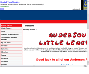 andersonlittleleague.com: Eteamz.com
Eteamz.com