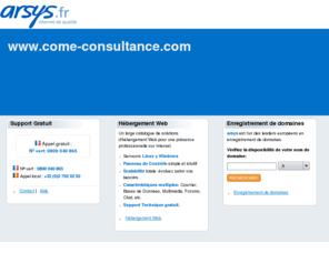 come-consultance.com: come-consultance.com
come-consultance.com,$COMMENT