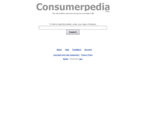 consumerpedia.org: 
