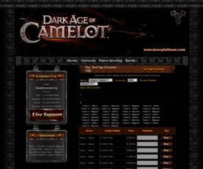 daocplat.net: DAOC Plat,DAOC Platinum,DAOC Gold
DAOC Plat,DAOC Platinum,Dark Age of Camelot Plat,Cheap DAOC Plat,Buy DAOC Plat,DAOC Power Leveling,Safe and Fast Guaranteed.Cheapest Price and 24/7 Online Support.