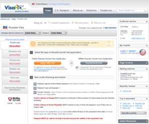 russiavisas.org: Russia Visa: Application, Requirements. Apply for Russian Visas Online.
Russia Visa  Services: Secure Online Application; Tourist, Business, Private Visas to Russia. Comprehensive Information on Russia Visa Requirements - Apply Now.