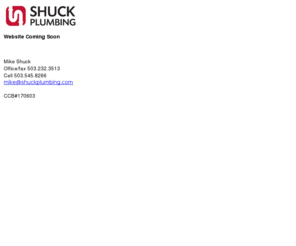 shuckplumbing.com: Shuck Plumbing
