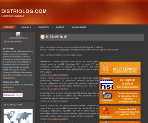 distriolog.com: distriolog solutions médicales logicielles
distriolog propose un ensemble de logiciels médicaux et matériels par les sites distriotech.com et distriecho.com