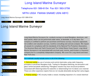 marinesurveyor-ny.com: L. I. Marine Surveyors, Boat apprasials, purchase, insurance, financing surveys, boat inspections
