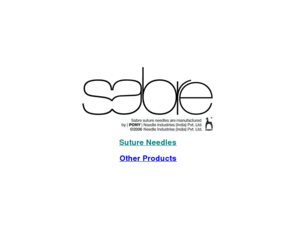 sabresuture.com: Sabre Suture Needles
One of the worlds only manufacturers of suture needles. Worldwide distribution.