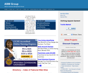 abmgroup.biz: ABM Group
Alliance Business Management Group!