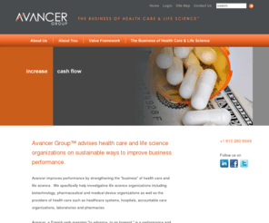 avancergroup.com: Avancer Group â A Pharmaceutical, Medical & Health Care Consulting Firm
Avancer Group is a health care management consulting firm. Our consultants work with pharmaceutical, medical device, biotechnology companies and hospitals to create shareholder value.