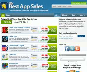 bestappsales.com: The Best iPhone, iPad, & Mac Apps Apps on Sale for  April 8, 2011 - BestAppSales.com | Best App Sales
