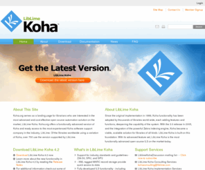 kohalibrary.org: LibLime
LibLime provides consulting, implementation, data migration, training, development, and maintenance/hosting services for Koha in over 800 libraries, of all types and sizes.