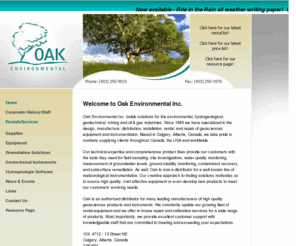 oakenviro.com: Oak Environmental Inc.
