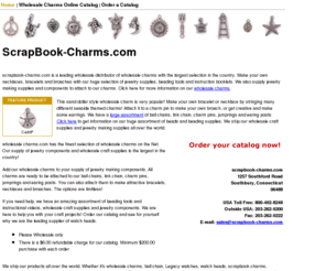scrapbook-charms.com: scrapbook charms - The ultimate source for charms
Watchus is a manufacturer and wholesale distributor of watch heads, jewelry components, watches, charms, beads and other crafted items.