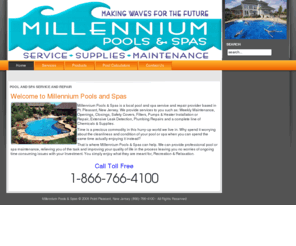 y2kpools.com: Welcome to Millennium Pools and Spas
Millennium Pools & Spas is a local pool and spa Service and Repair provider based in Pt. Pleasant, New Jersey.