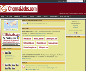 pudukotai.com: ChennaiJobs.com, Chennai Jobs, Jobs in Chennai, Madras Jobs, Tamilandu Jobs, Chennai Tamilnadu, India Jobs, Jobs in India
ChennaiJobs.com, Chennai Jobs, Jobs in Chennai, Madras Jobs, Tamilandu Jobs, Chennai Tamilnadu, India Jobs, Jobs in India